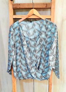 Grey Design Top Size-38