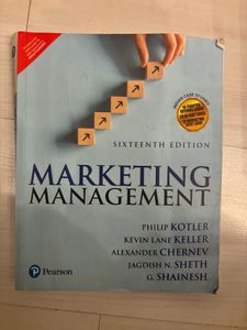 Marketing management Sixteenth Edition Book