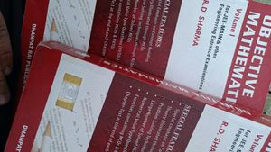 OBJECTIVE MATHS, RD SHARMA BOTH VOLUMES