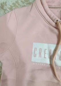 Pink &#39;Create Inspire&#39; Hoodie