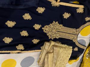 Women Navy Blue Heavy Suit