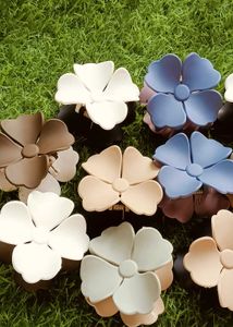 Floral Design Hair Claws