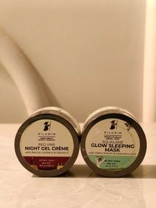 Pilgrim-Night Gel Creme & Glow Sleeping Mask