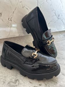 Truffle Collection Black Loafers