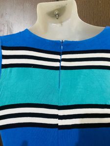 Striped Sleeveless Dress