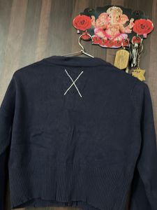 Argyle Pattern Cardigan light faded