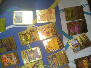 Gold Pokemon Cards