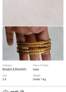 Gold-Tone Bangle Set