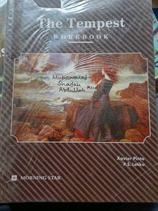 Isc Class 11th The Tempest