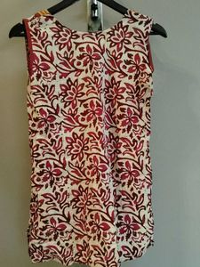 Floral Print short kurti