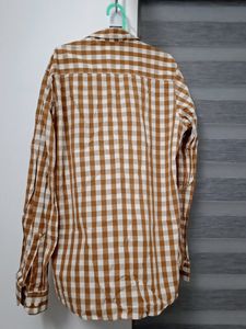 Men Casual Checks Shirt