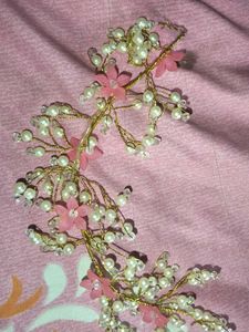 Pink Flower Hair Accessory