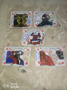 Spider - Man VIP cards.