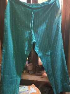 Brand New Kurta+Plazzo+Duptta - Light Green Color