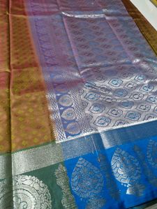 Elegant Silk Blend Saree