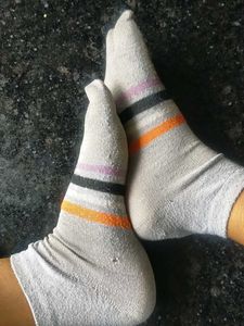 striped socks