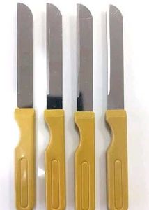Vintage Yellow Handle Knife
