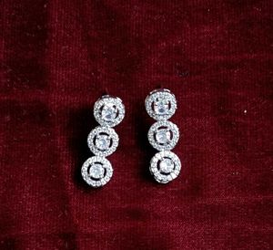 American Diamond Silver Necklace