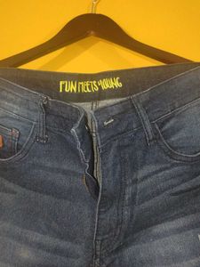 Stylish Dark Blue Jeans