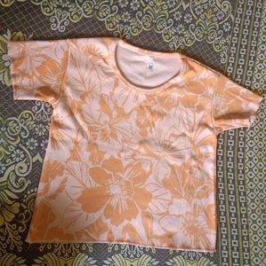 Floral Print Tee - Size M
