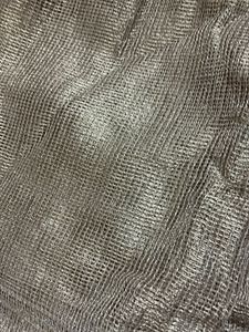 net fabric in gold