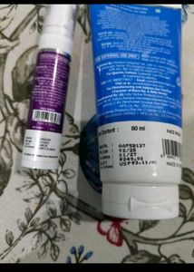 Derma Co. Anti-Acne Serum &amp; Face Wash