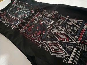 Black Kurta With Wonderful Quality And Design