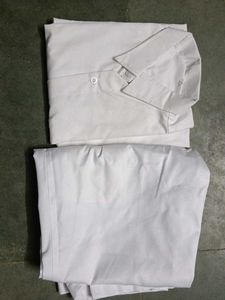 best white pent and shirt combo for students
