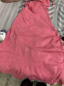 Pink Slip Dress