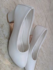 White Ballet Heels