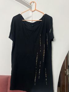 Black Embellished top