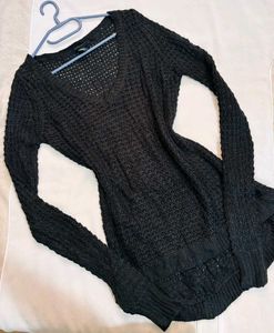 🎁Buy1 Get1 Free Crochet V-Neck Long Sleeve Top G