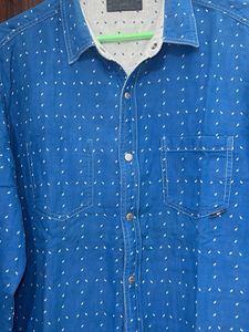 Classy Blue Men Shirt