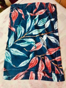 Navy Blue Colour Single Bed Sheet