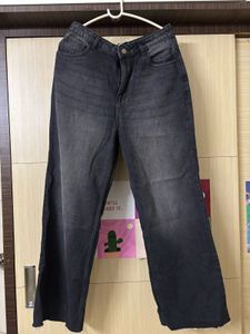 OFF DUTY Wide Leg Denim Jeans