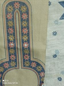 Unstitched Pure Khadi Cotton Kurti And Dupatta