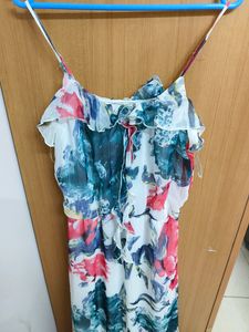 Printed Long Dress