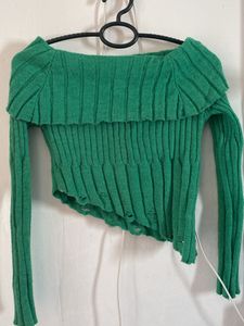 Aesthetic Crop Sweater