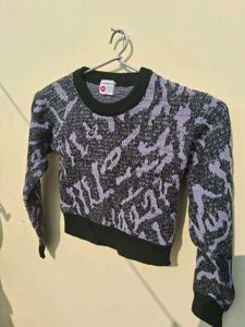 Patterned Pullover Sweater