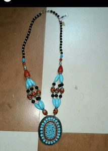 Beaded Statement Necklace