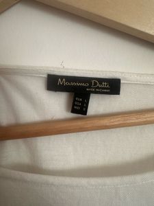 Massimo Dutti white Top EU 38 Large Size