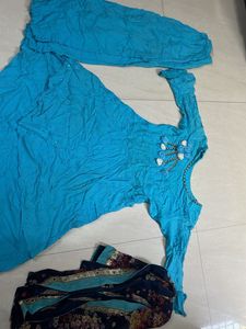 Blue Frock Set