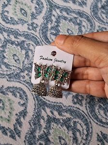 Butterfly Jhumkas
