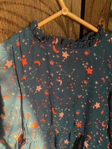 Green Dress - 4 To 5 Age Kid