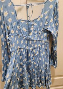 🌼💙Flora Blue Dress💙🌼