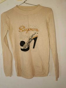 Stylish Beige Sweater