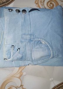 Light Wash Distressed Jeans
