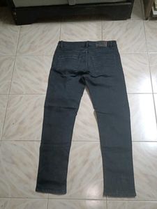 Dark Black Denim Jeans