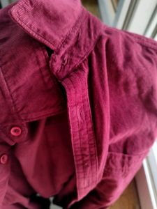 DASHING COTTON + VELVET FULL SLEVES SHIRT