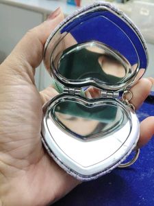 pocket mirror with keyring